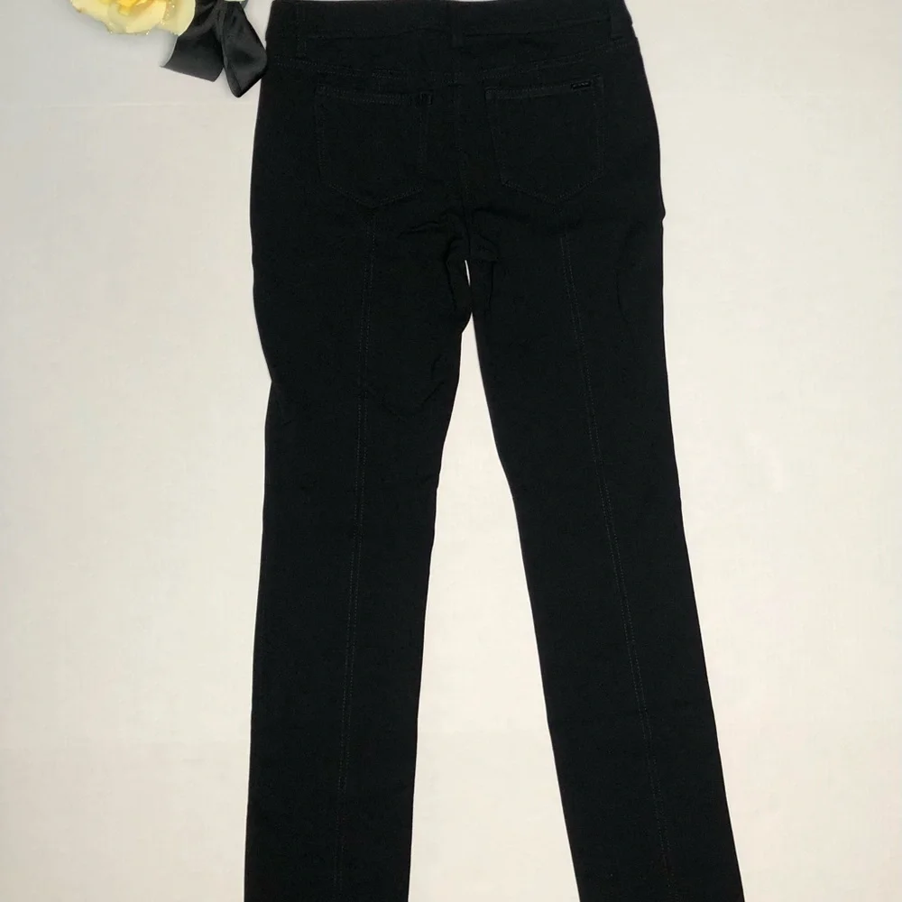 White House Black Market (WHBM) The Slim Ponte Pants Black - Picture 8 of 11